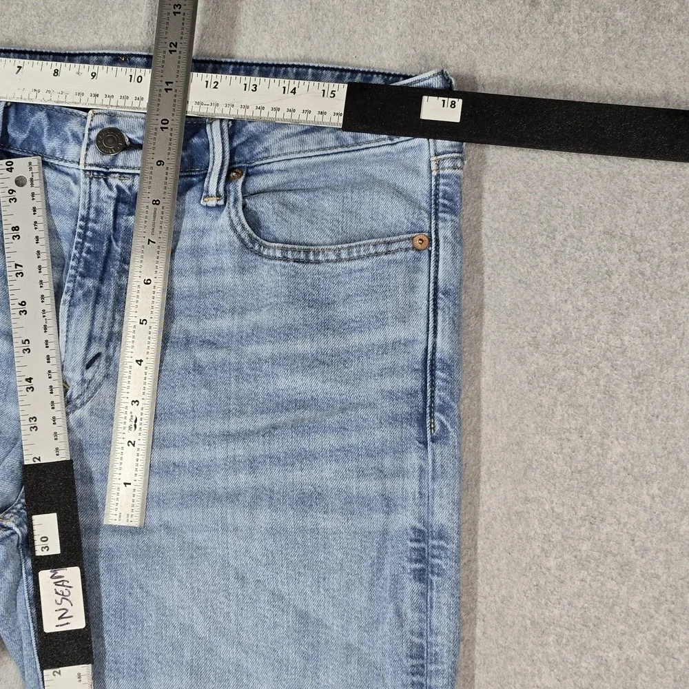American Eagle Outfitters Men Jeans 34X34 Light Blue Denim Original Straight